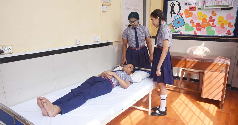 best-cbse-board-school-in-mumbai-houses-a-necessary-first-aid-sick-bay