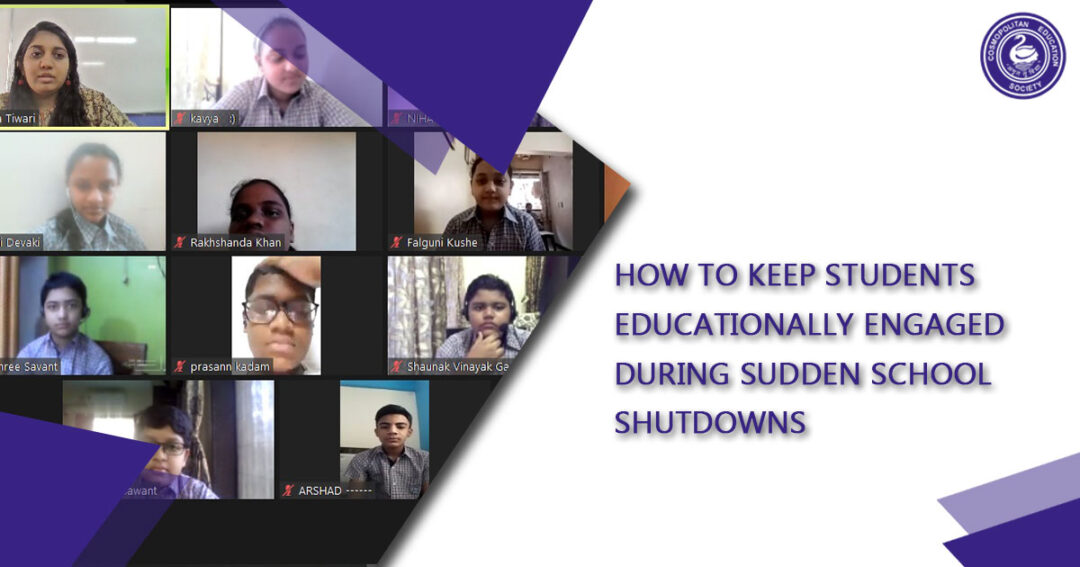 How to keep students educationally engaged during school shutdown?